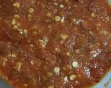 A picture of step 2 of Red chutni.