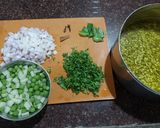 A picture of step 2 of Moong dal & rice khichdi.