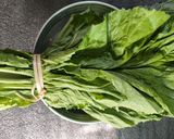 A picture of step 1 of Rayo Saag Ki Sabji.
