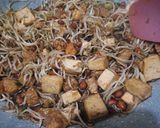 Foto langkah ke 3 dari resep Tumis Toge Tahu Tempe Kacang.