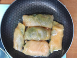 PECHUGA DE POLLO RELLENA DE ESPINACAS Y QUESO !!