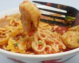 Foto langkah ke 7 dari resep Seblak Kuah Pedas.