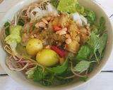Hình bước làm 4 của món Mỳ Quảng ếch 🐸