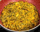 A picture of step 16 of Restaurant Style Lasooni Methi with Spring Onions & Nutty Paste.