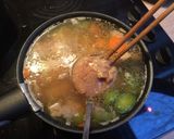 Une image de l'étape 15 de Soupe TONJIRU au Miso et Tofu.