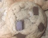 Pas rețetă Chewy Chocolate Chip Cookies!Biscuiți crocanti la exterior, moi și gumati la interior! 17 fotografie