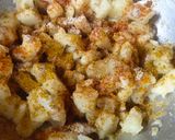 A picture of step 3 of Dry Potato.