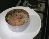 A picture of step 8 of Smoked salmon tartar - celebration starter.