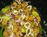 Foto langkah ke 5 dari resep Cumi Tempe Sambal Ijo.
