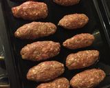A picture of step 4 of Grilled Kofta Fingers with Vegetables.