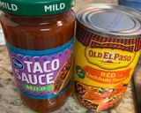 A picture of step 1 of Mexican Casserole.