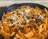 Foto del paso 7 de la receta: Macarrones con bacon y espárragos verdes