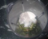 A picture of step 2 of Curd coriander chutney.