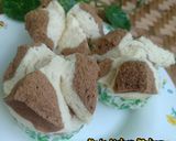 Foto langkah ke 7 dari resep Bolu Kukus Mekar Fiber Creme Non Soda rasa Coffee Mocca.