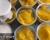 รูปขั้นตอนการทำที่ 8 ของ ขนมเปียกปูนฟักทอง กะทิสด