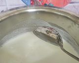 A picture of step 1 of Sitaphal basundi.