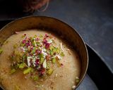 A picture of step 7 of Sooji Halwa.