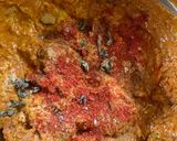 A picture of step 3 of Chicken Tikka Pulao.