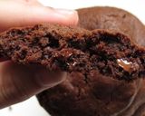 A picture of step 6 of Triple Chocolate Cookies.