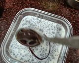 A picture of step 2 of Chia pudding.