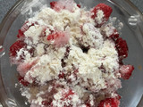 Raspberry brownies