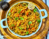 A picture of step 8 of Veg Masala Maggi (Mumbai Street Style).