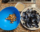 Foto del paso 1 de la receta: Mejillones tigre fácil 🪸