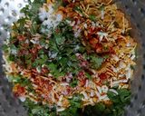 A picture of step 4 of Tangy Chatpata Street style Bhel.