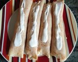 Baconos, sajtos palacsinta recept fázis 3 fotója