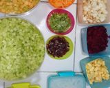 Foto langkah ke 2 dari resep Salad buah creamy simple.
