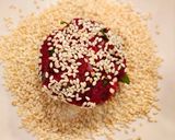 A picture of step 3 of Beetroot Tikki or Patties with Sesame Seeds.