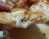 Foto del paso 5 de la receta: Queso feta frito en masa filo y miel 🍯