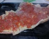 Foto del paso 4 de la receta: Matambre a la pizza con papas al horno y ensalada