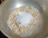 A picture of step 4 of Coconut Laddu.