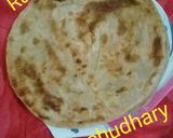 A picture of step 1 of Maida ka paratha.
