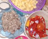 Foto langkah ke 1 dari resep Sambel goreng kentang ati pete.