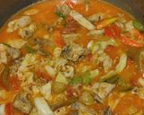 Foto langkah ke 5 dari resep Tongseng Ayam Kuah Santan.