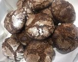 Foto del paso 8 de la receta: Galletas craqueladas de chocolate 🍫♥️