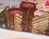 Une image de l'étape 5 de Gâteau Minnie & kit-kat.