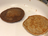 Pancake Gandum pisang & coklat