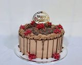 عکس مرحله 11 از دستور کیک تولد دخترم 😍🥳🎉 کیک اسفنجی کاکائویی