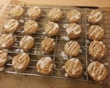 A picture of step 16 of Vickys Cinnamon Roll Cookies, GF DF EF SF NF.