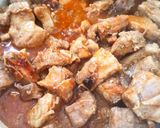 Tejszínes, gombás pecsenyehús recept fázis 3 fotója