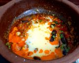 A picture of step 4 of South Indian style egg rice.