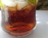 A picture of step 3 of Black Mojito.