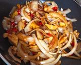 Foto langkah ke 4 dari resep 🐙 Nakji Bokkeum (Gurita Tumis ala Korea).