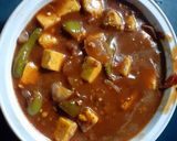 A picture of step 1 of Paneer chilli.