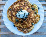 Foto del paso 4 de la receta: Desayuno saludable: Tortitas de plátano para compartir 🍌💕
