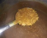 A picture of step 11 of Chicken daal.