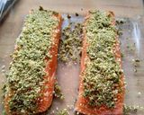 Une image de l'étape 3 de Saumon au pesto.